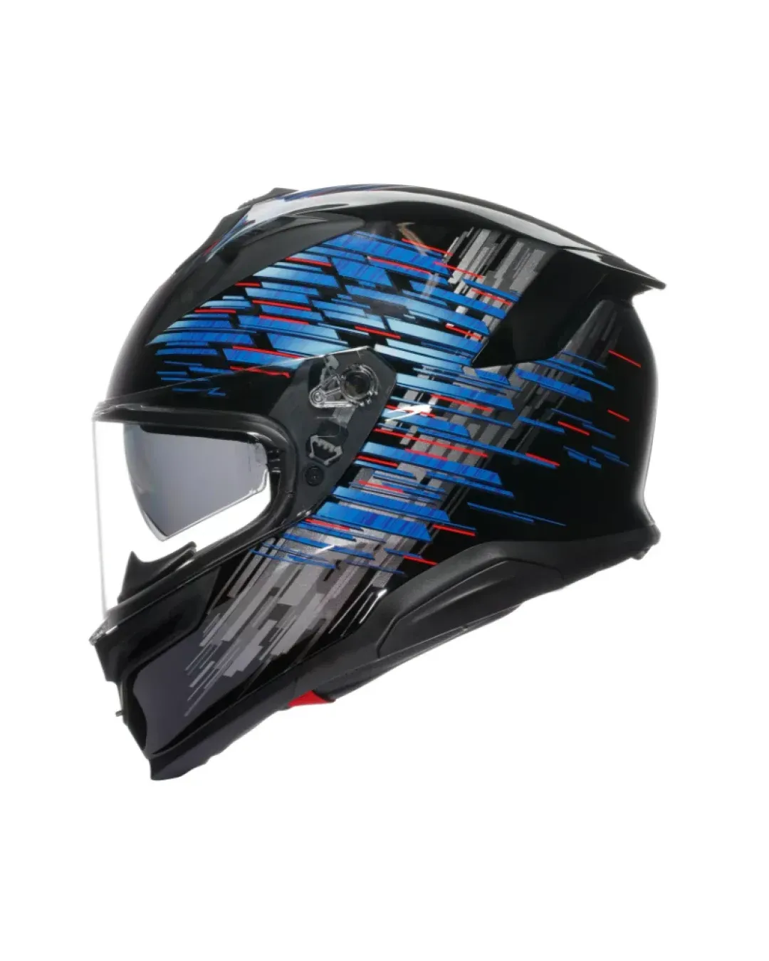 Каска AGV K7 MPLK GENISYS MATT BLACK/BLUE/GREY