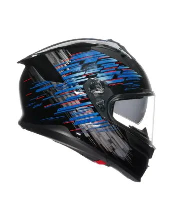 Каска AGV K7 MPLK GENISYS MATT BLACK/BLUE/GREY