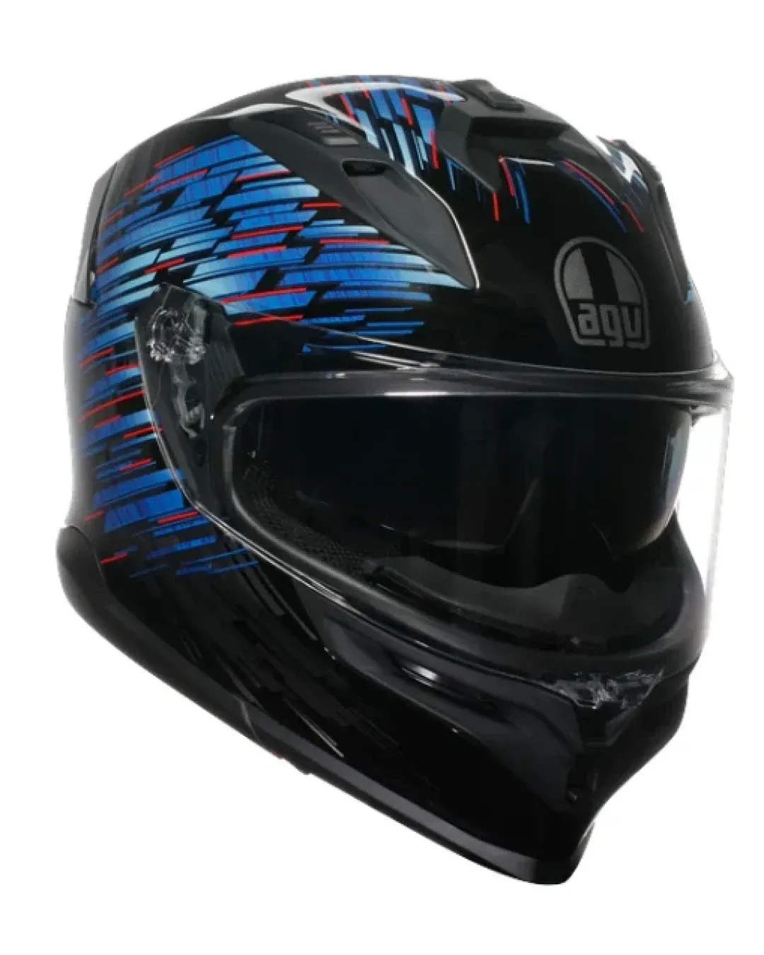 Каска AGV K7 MPLK GENISYS MATT BLACK/BLUE/GREY