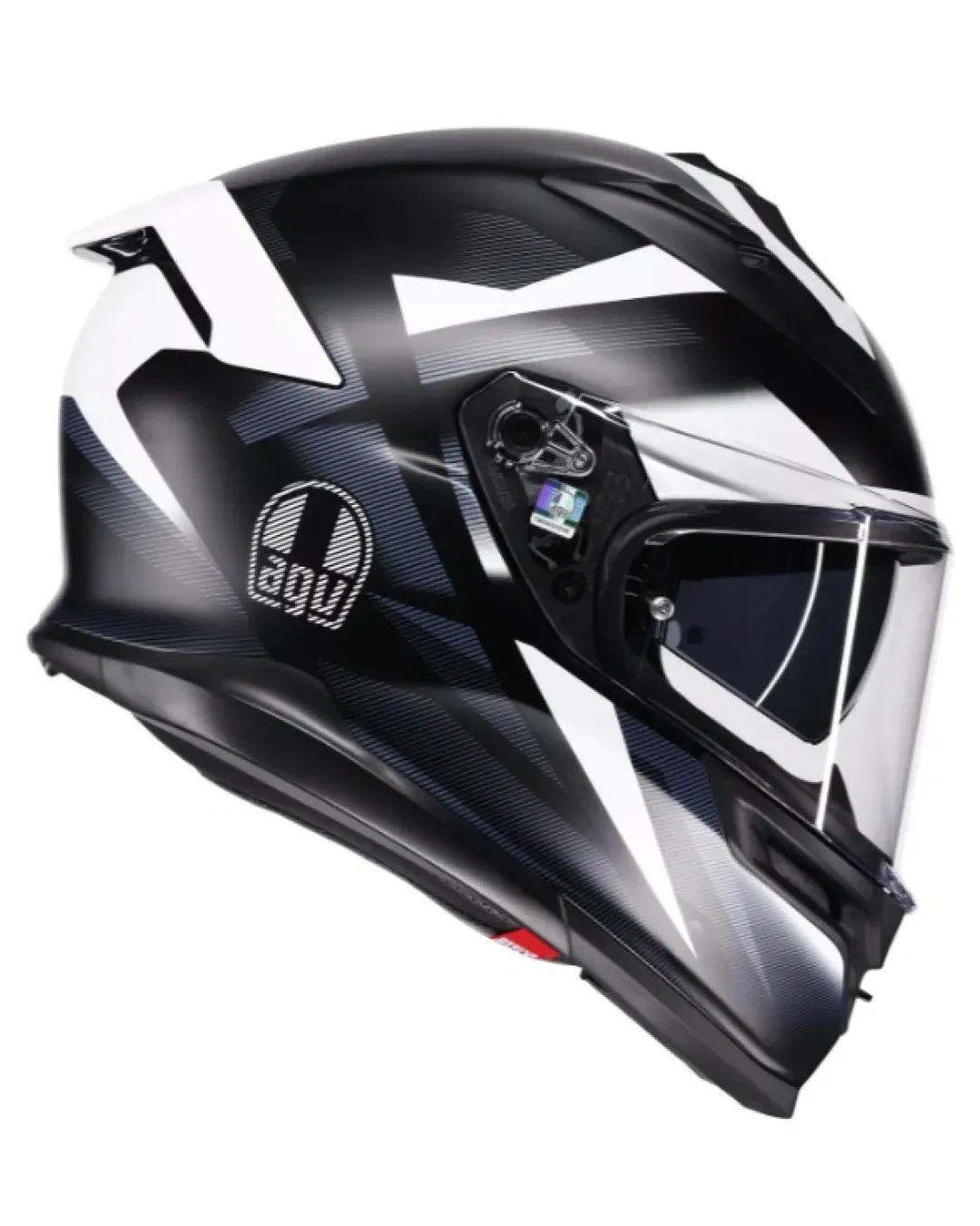 Каска AGV K7 MPLK GLIMPSE MATT BLACK/WHITE