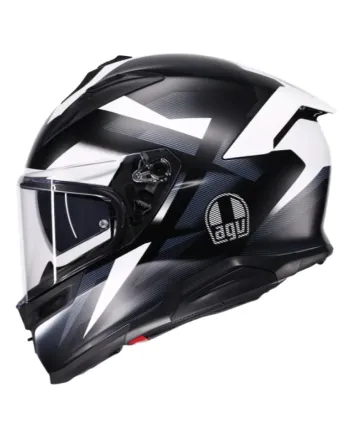 Каска AGV K7 MPLK GLIMPSE MATT BLACK/WHITE