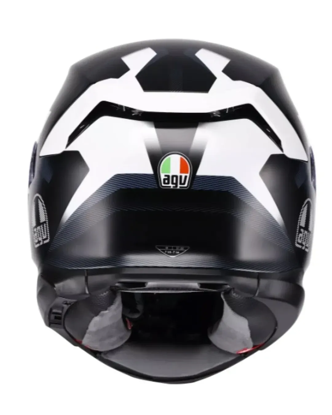 Каска AGV K7 MPLK GLIMPSE MATT BLACK/WHITE