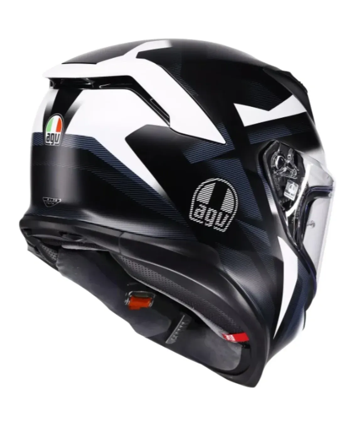 Каска AGV K7 MPLK GLIMPSE MATT BLACK/WHITE