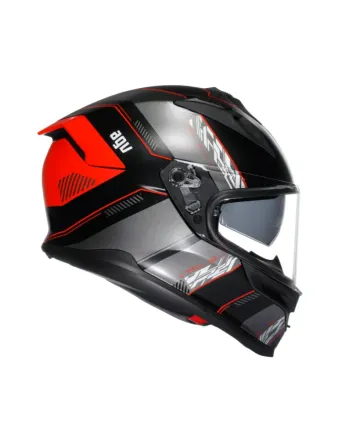 Каска AGV K7 MPLK KYBER MATT BLACK/RED