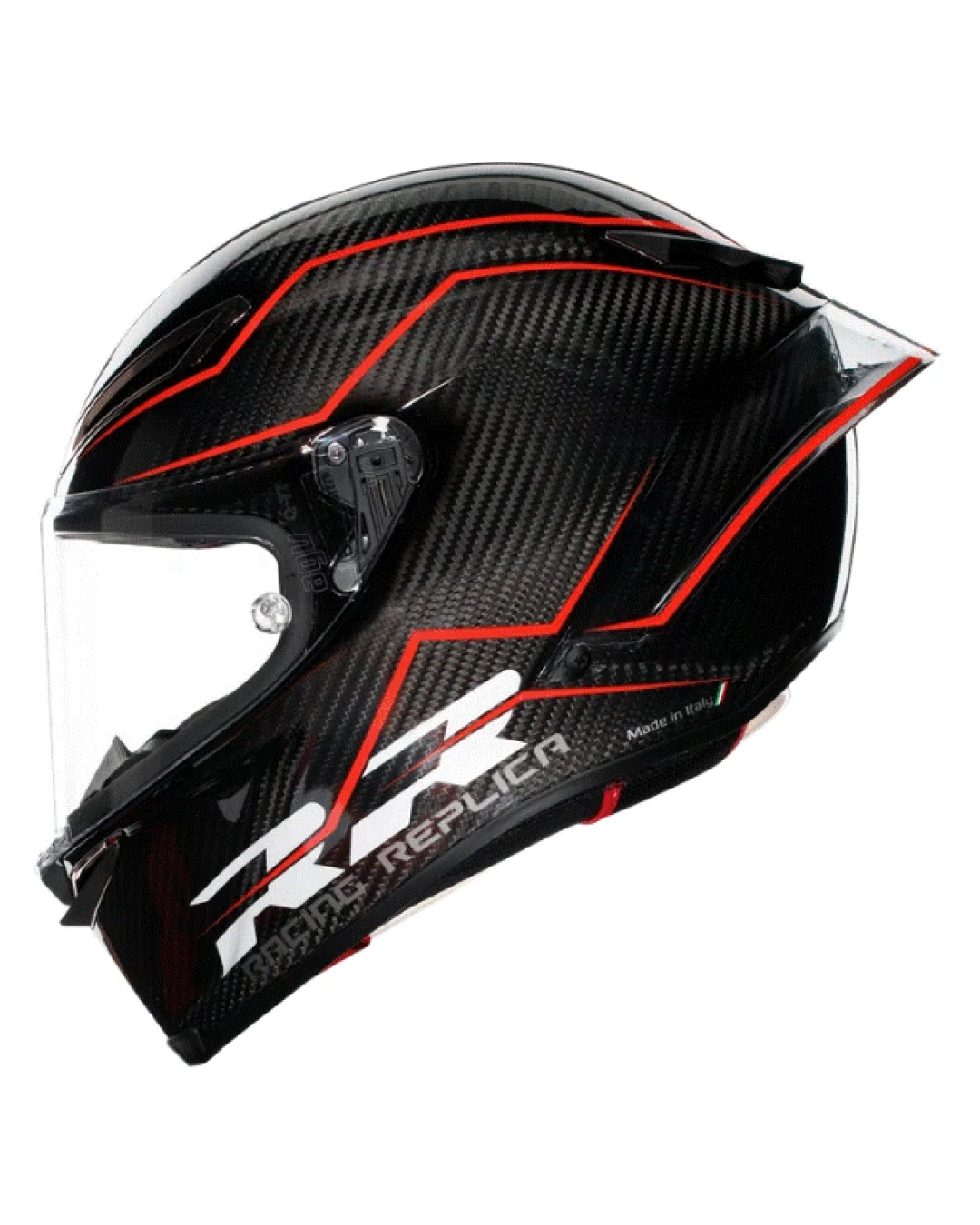 КАСКА AGV PISTA GP RR PERFORMANTE CARBON/RED