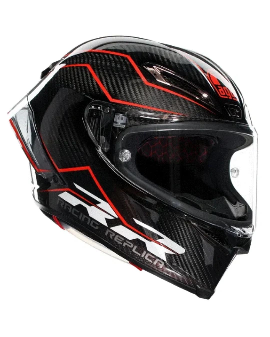 КАСКА AGV PISTA GP RR PERFORMANTE CARBON/RED