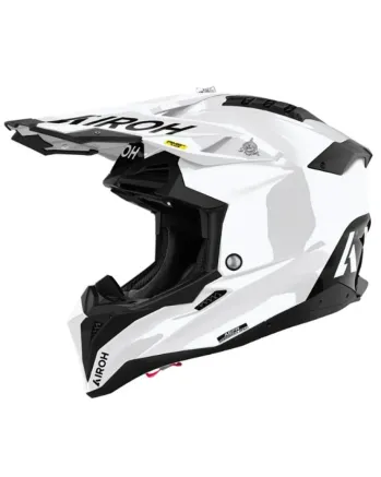 Каска AIROH AVIATOR 3 EVO WHITE GLOSS