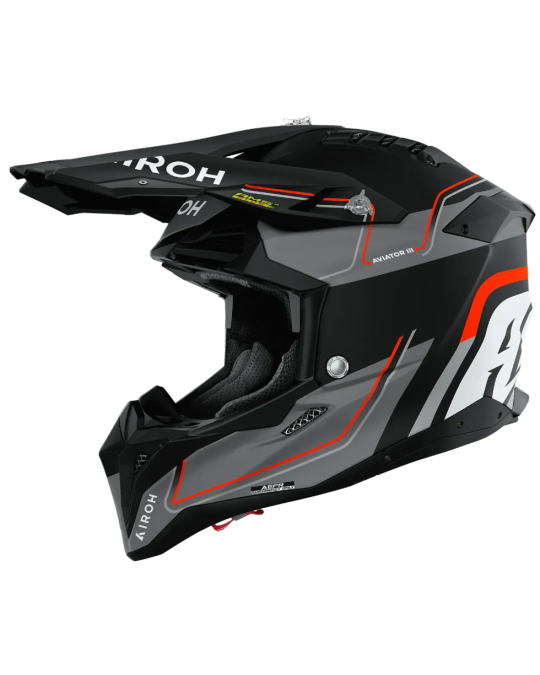 Каска AIROH AVIATOR 3 LEADER ORANGE MATT