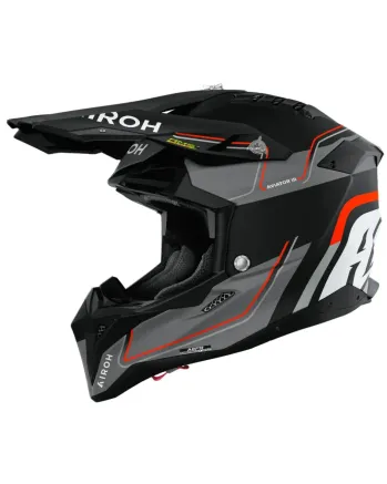 Каска AIROH AVIATOR 3 LEADER ORANGE MATT
