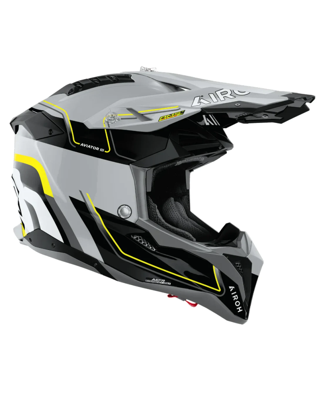 Каска AIROH AVIATOR 3 LEADER YELLOW GLOSS