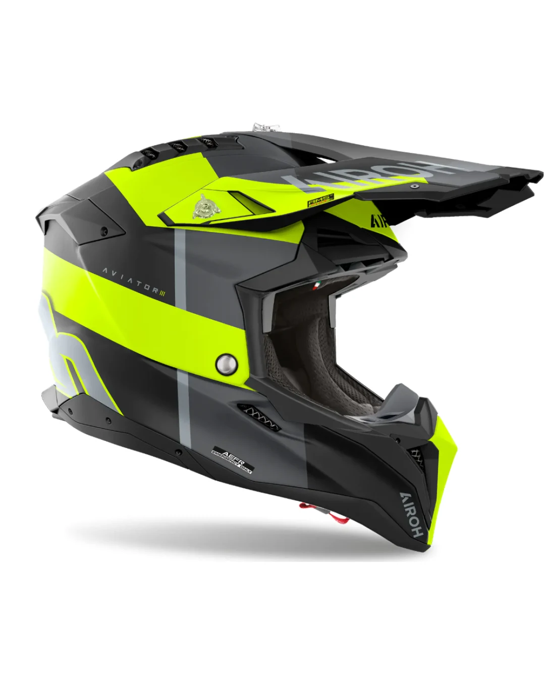 Каска AIROH AVIATOR 3 MONARCH YELLOW MATT