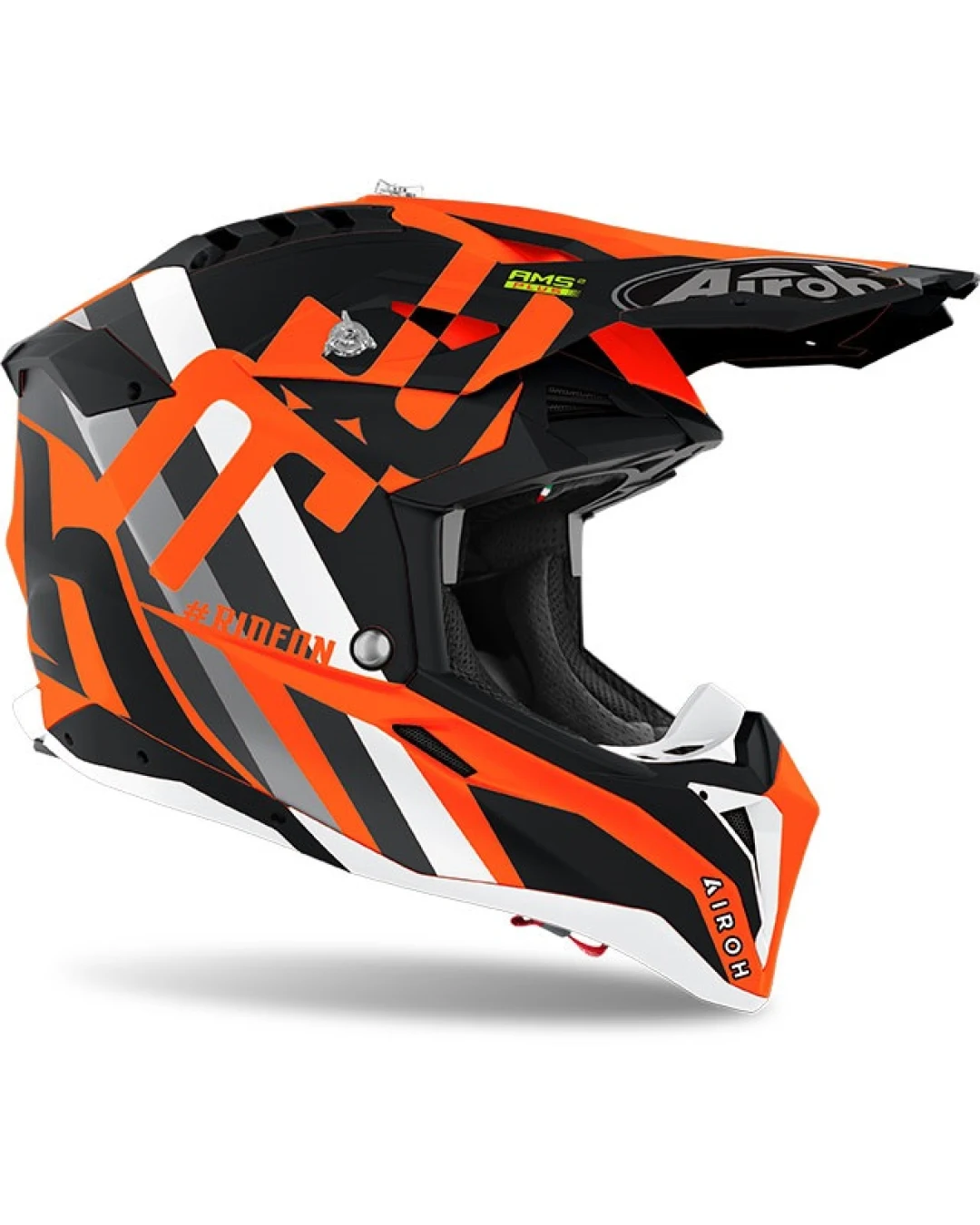 Каска AIROH AVIATOR 3 RAINBOW ORANGE MATT