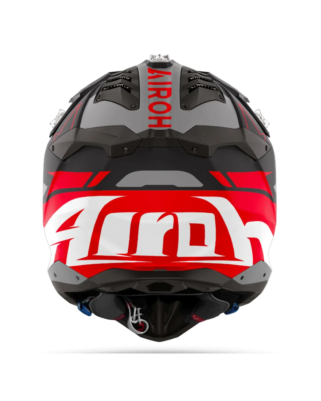 Каска AIROH AVIATOR 3 SPIN RED MATT