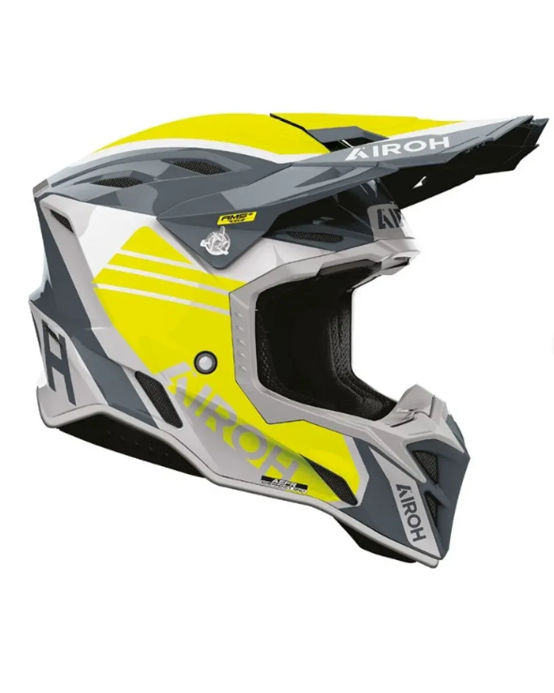Каска AIROH AVIATOR FACTORY ATLAN GREY/YW GLOSS