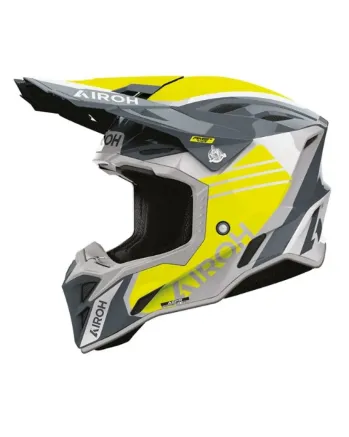 Каска AIROH AVIATOR FACTORY ATLAN GREY/YW GLOSS