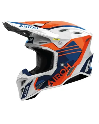 Каска AIROH AVIATOR FACTORY ATLAN ORG/BL GLOSS