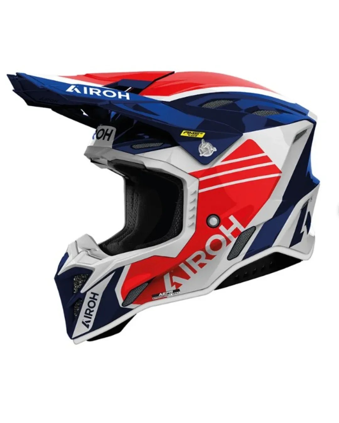 Каска AIROH AVIATOR FACTORY ATLAN RD/BL GLOSS