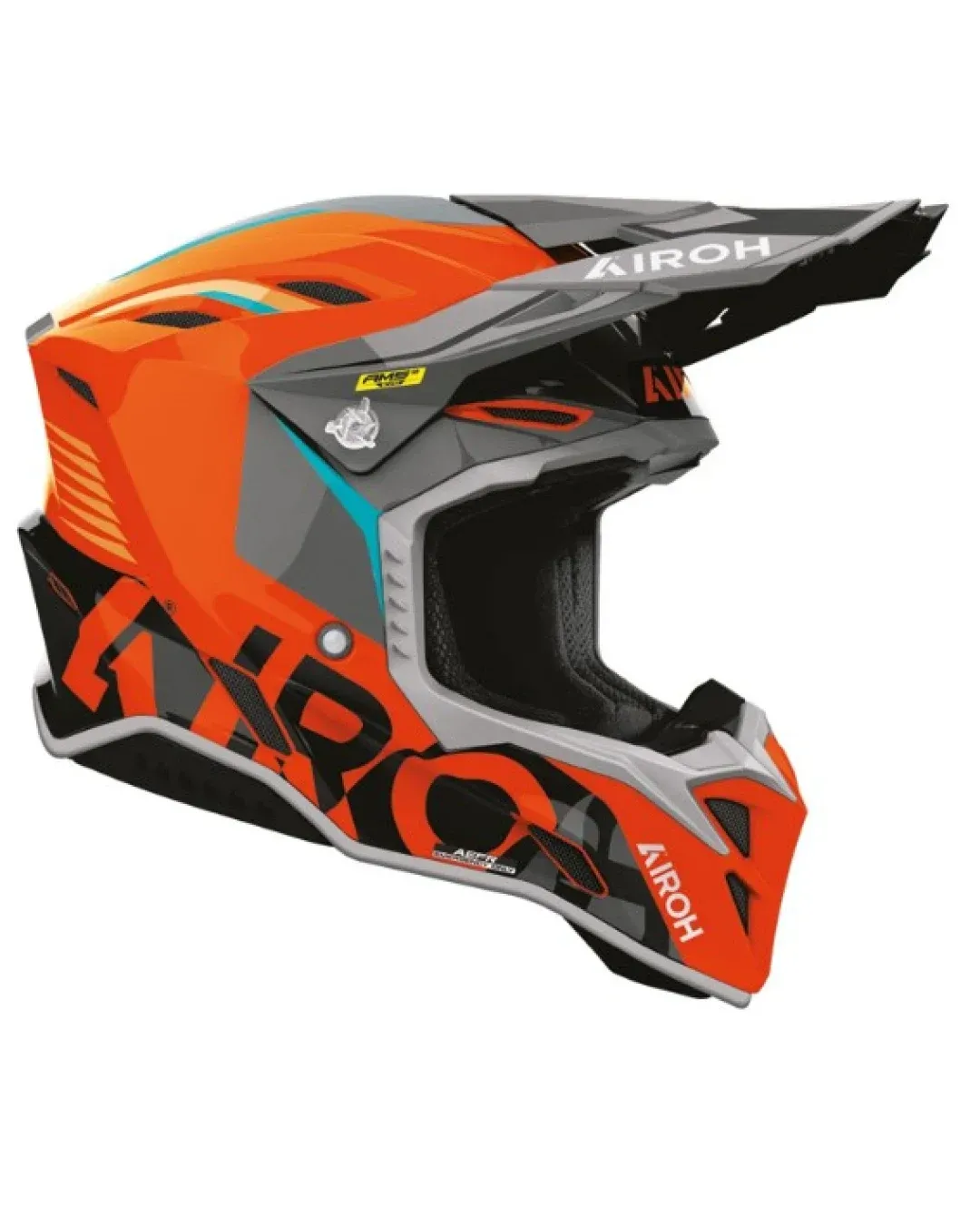 Каска AIROH AVIATOR FACTORY BLAME ORANGE GLOSS