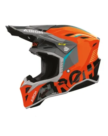 Каска AIROH AVIATOR FACTORY BLAME ORANGE GLOSS