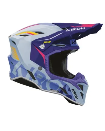 Каска AIROH AVIATOR FACTORY BLAME VIOLET GLOSS