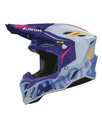 Каска AIROH AVIATOR FACTORY BLAME VIOLET GLOSS
