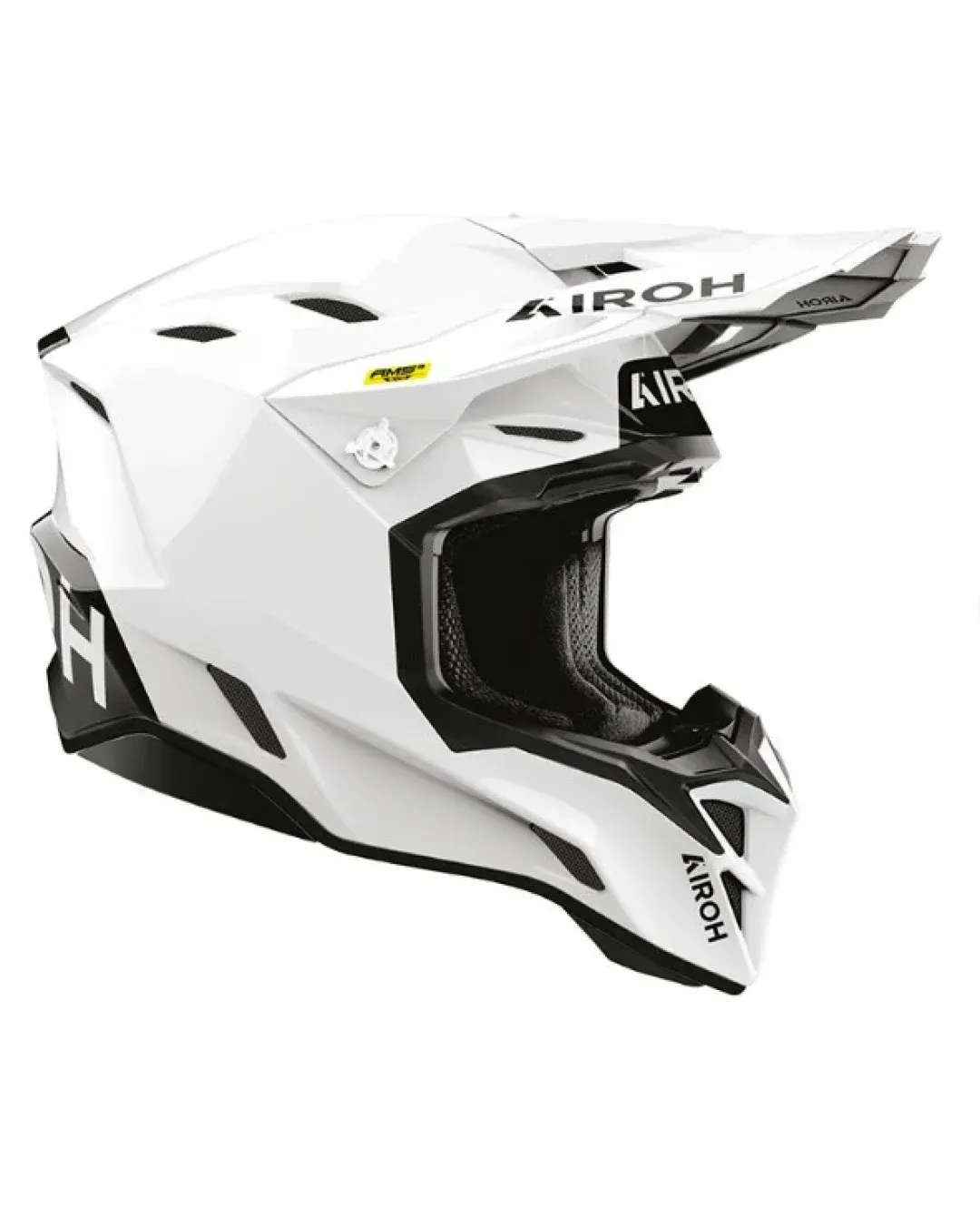 Каска AIROH AVIATOR FACTORY CARBON FIM RACING 2 WHITE