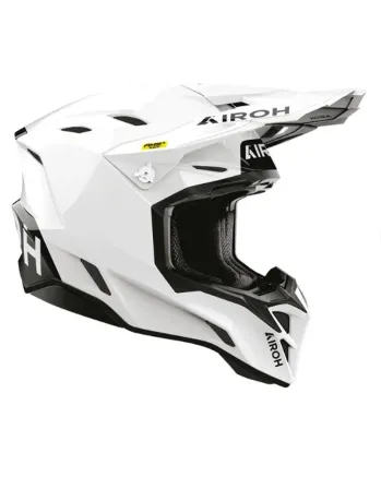 Каска AIROH AVIATOR FACTORY CARBON FIM RACING 2 WHITE