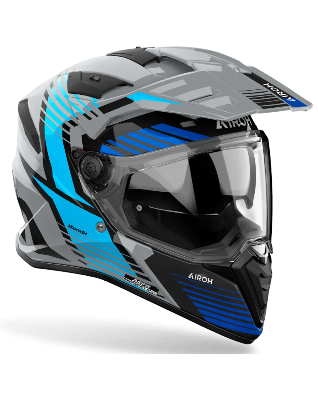 Каска AIROH BANDIT SPICY BLUE GLOSS