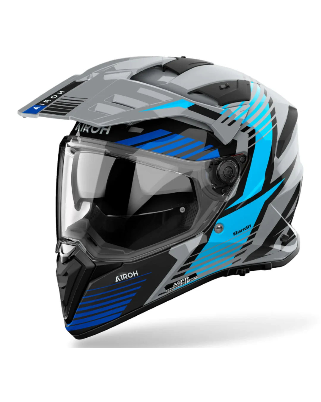 Каска AIROH BANDIT SPICY BLUE GLOSS