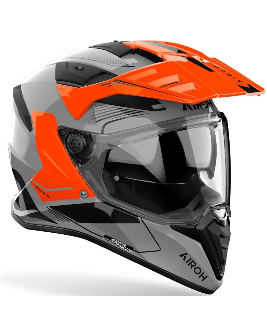 Каска AIROH BANDIT Tune Orange Gloss