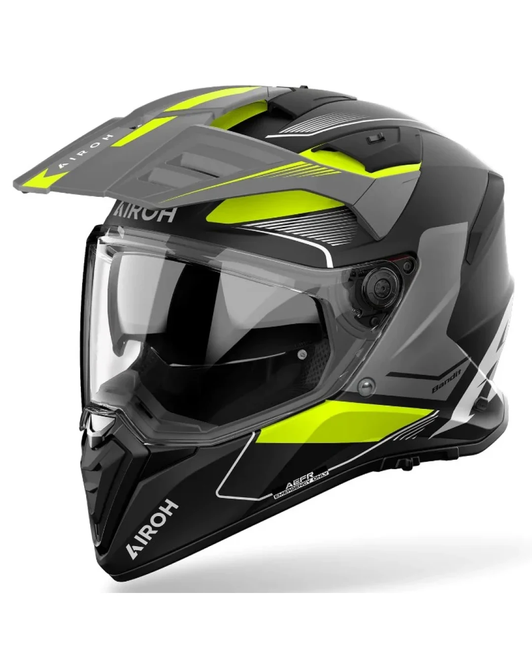 Каска AIROH BANDIT Tune Yellow Matt