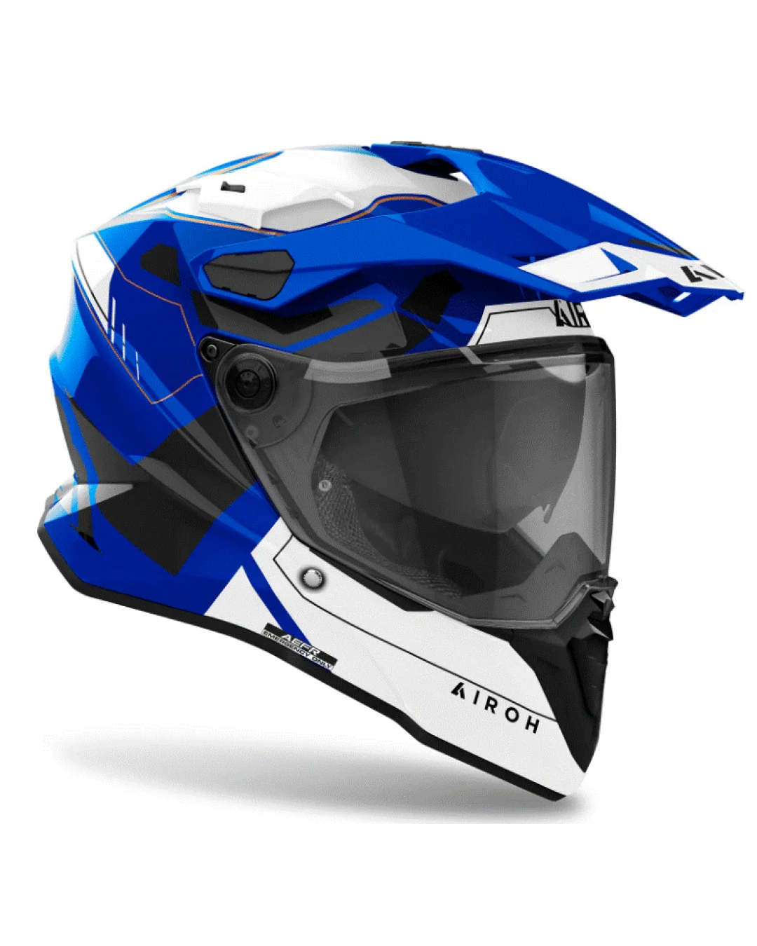 Каска AIROH COMMANDER 2 REVEAL BLUE GLOSS