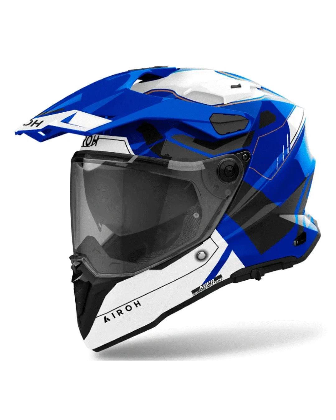 Каска AIROH COMMANDER 2 REVEAL BLUE GLOSS