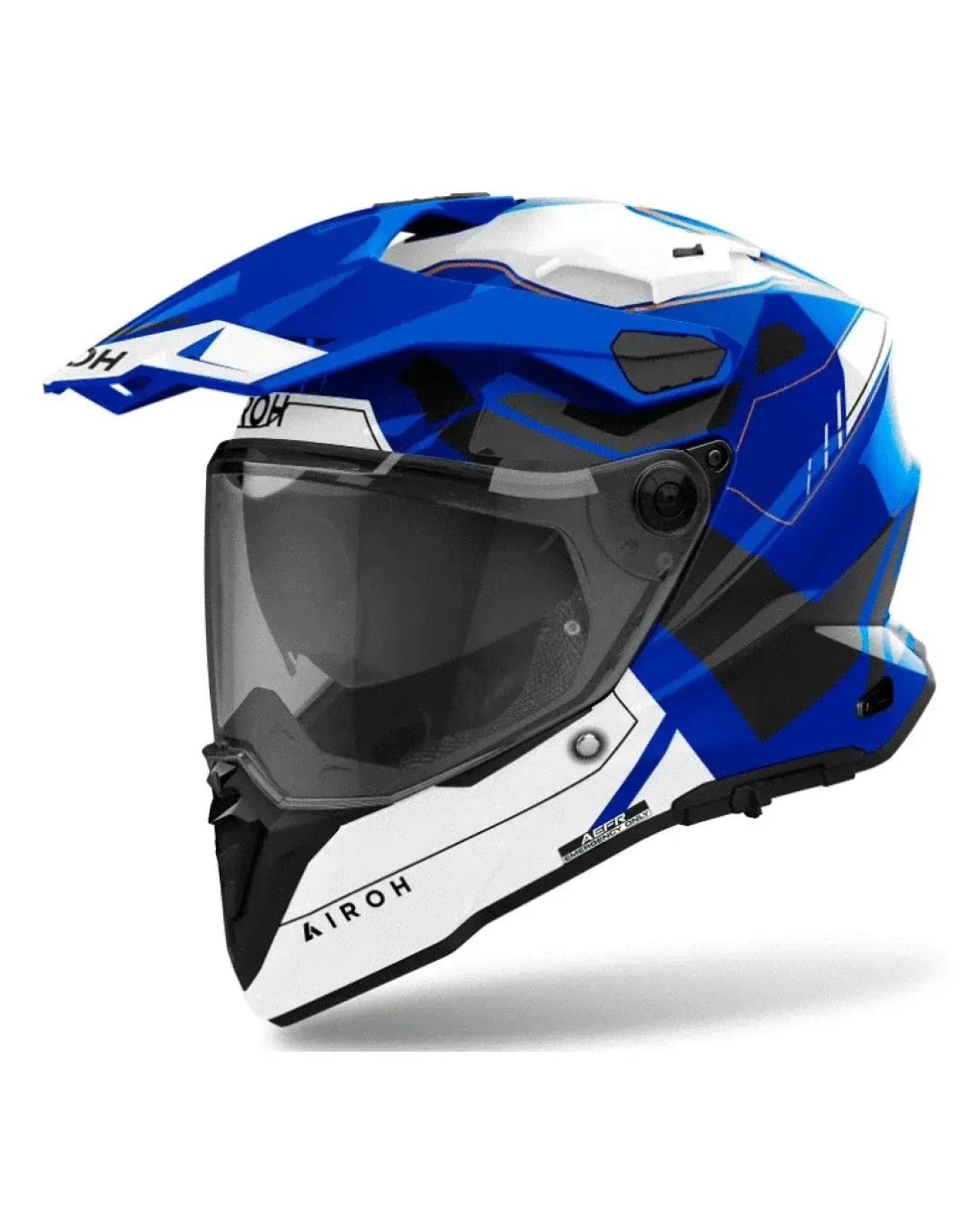 Каска AIROH COMMANDER 2 REVEAL BLUE GLOSS
