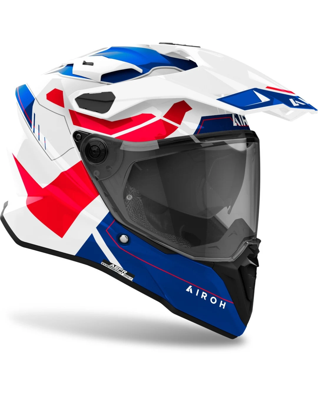 Каска AIROH COMMANDER 2 REVEAL BLUE/RED