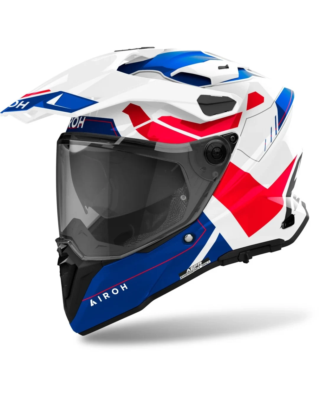 Каска AIROH COMMANDER 2 REVEAL BLUE/RED