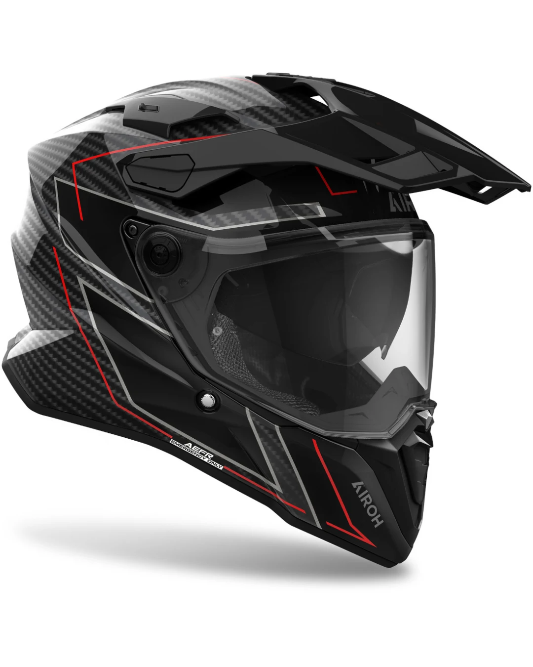 Каска AIROH COMMANDER 2 STYLISH CARBON GLOSS