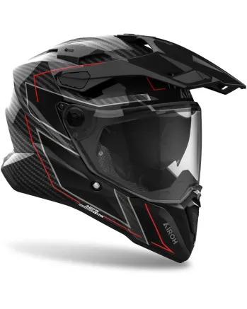 Каска AIROH COMMANDER 2 STYLISH CARBON GLOSS