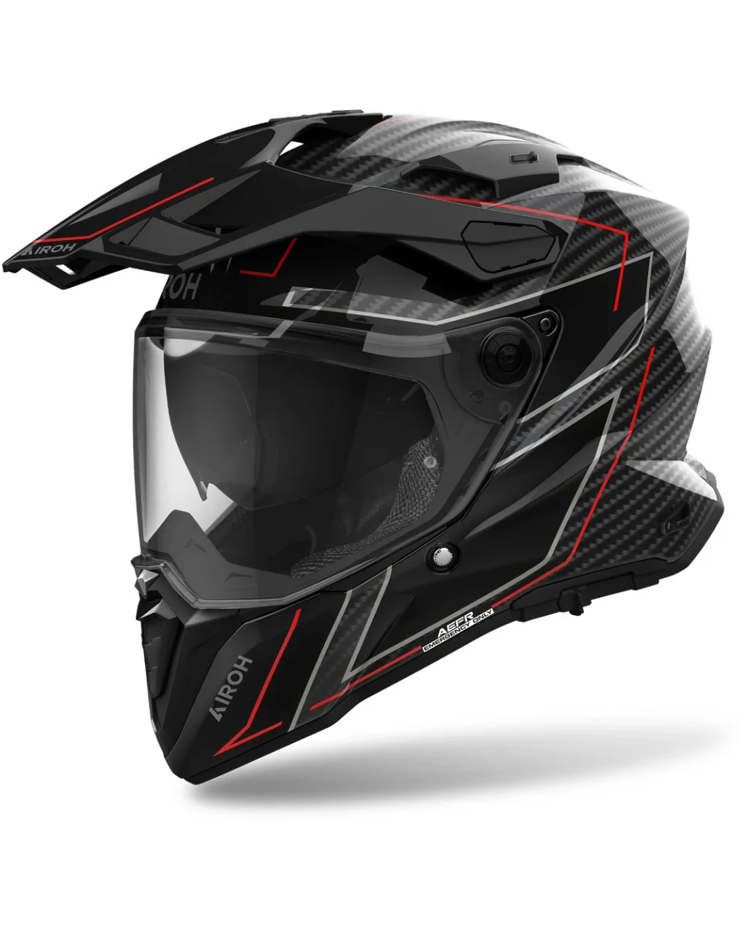 Каска AIROH COMMANDER 2 STYLISH CARBON GLOSS