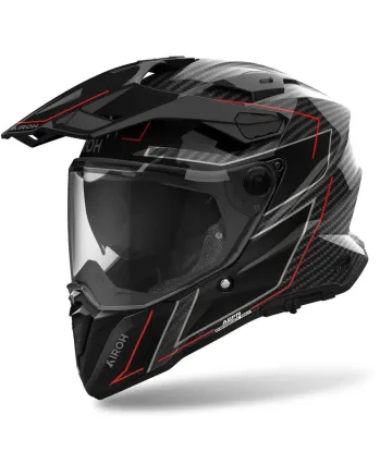 Каска AIROH COMMANDER 2 STYLISH CARBON GLOSS