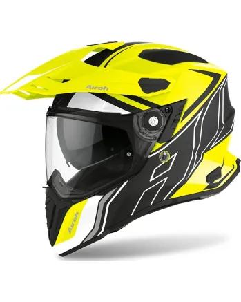 Каска AIROH COMMANDER DUO YELLOW MATT