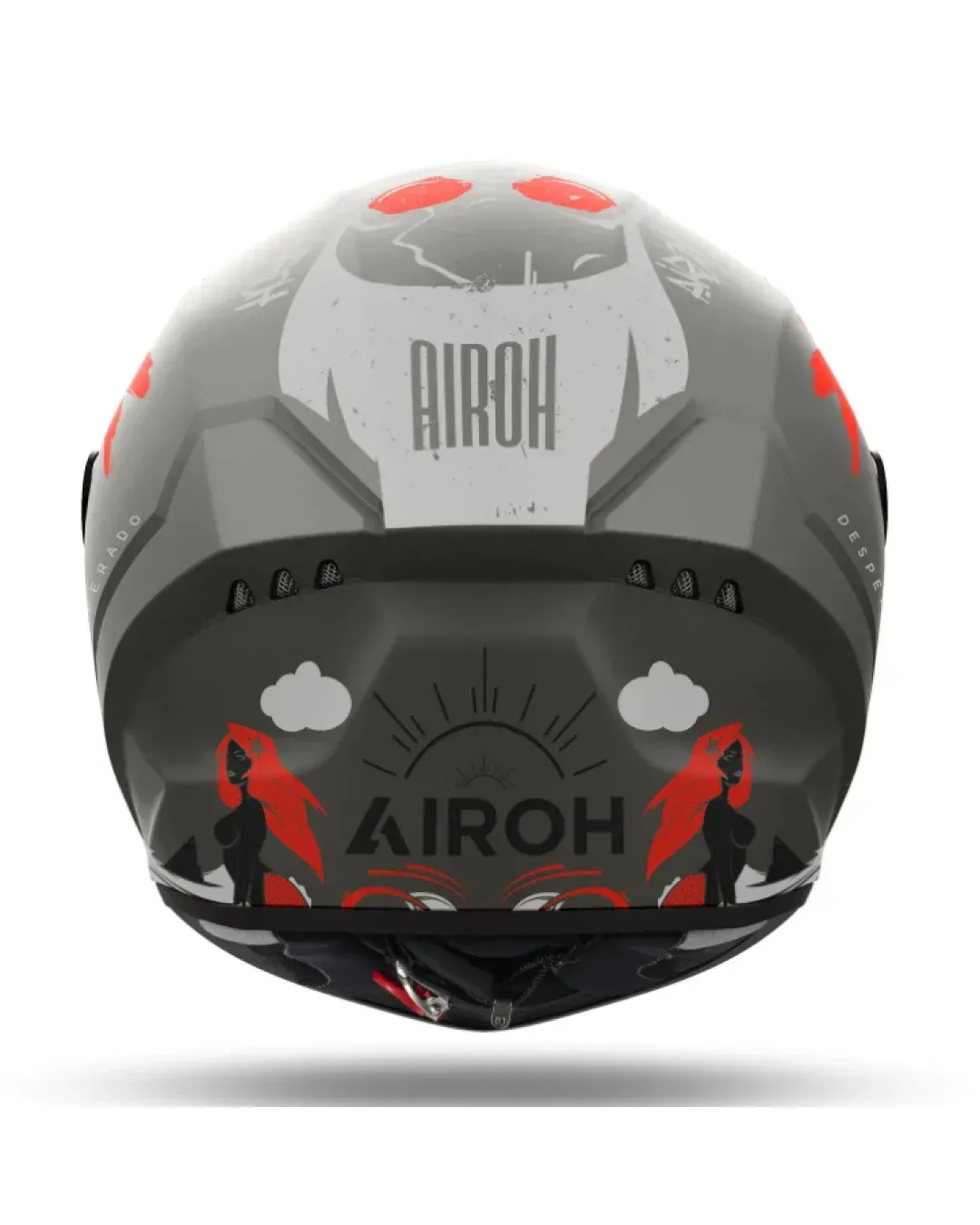 Каска AIROH CONNOR DESPERADO ORANGE MATT