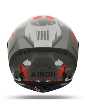 Каска AIROH CONNOR DESPERADO ORANGE MATT