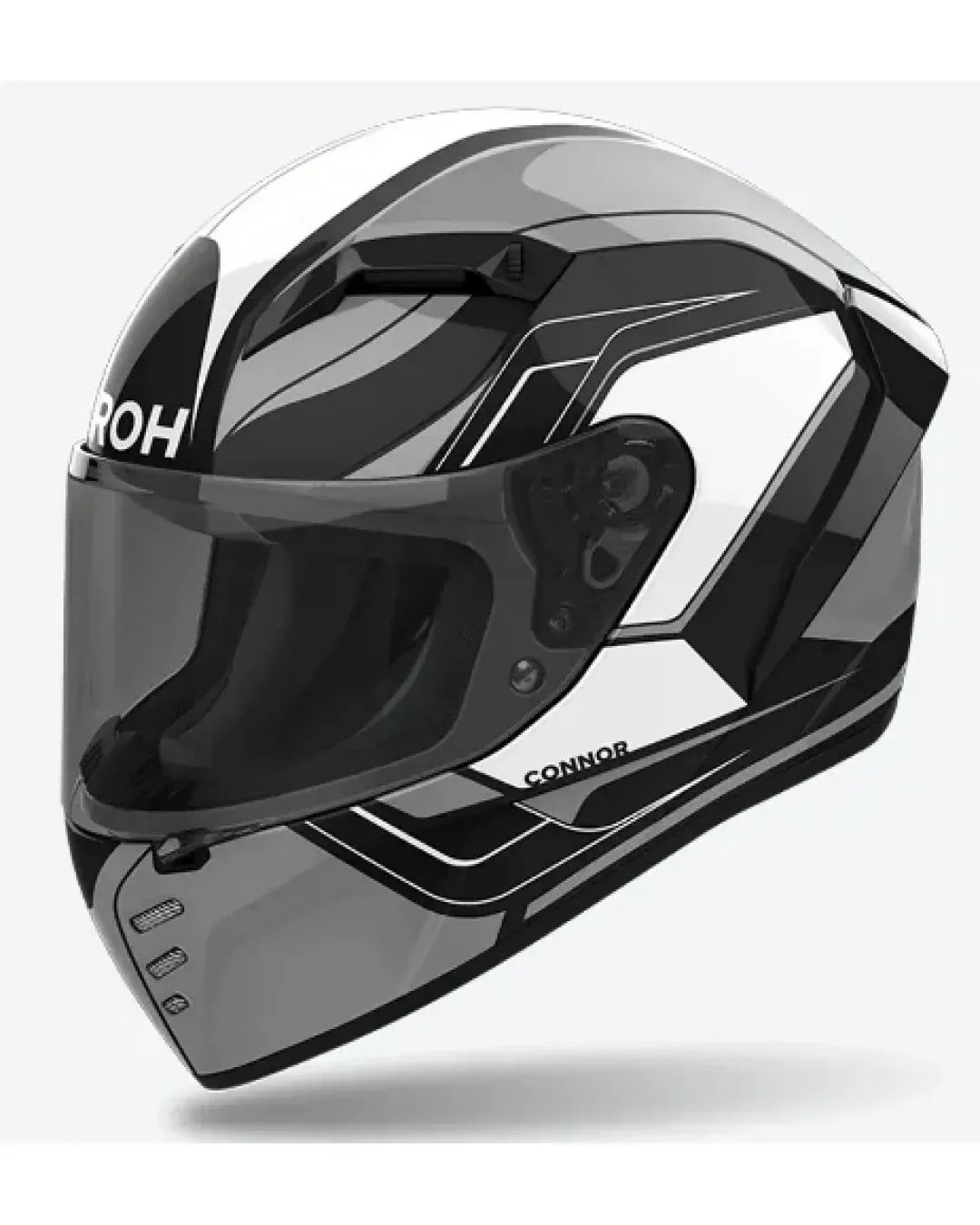 Каска AIROH CONNOR DUNK BLACK GLOSS