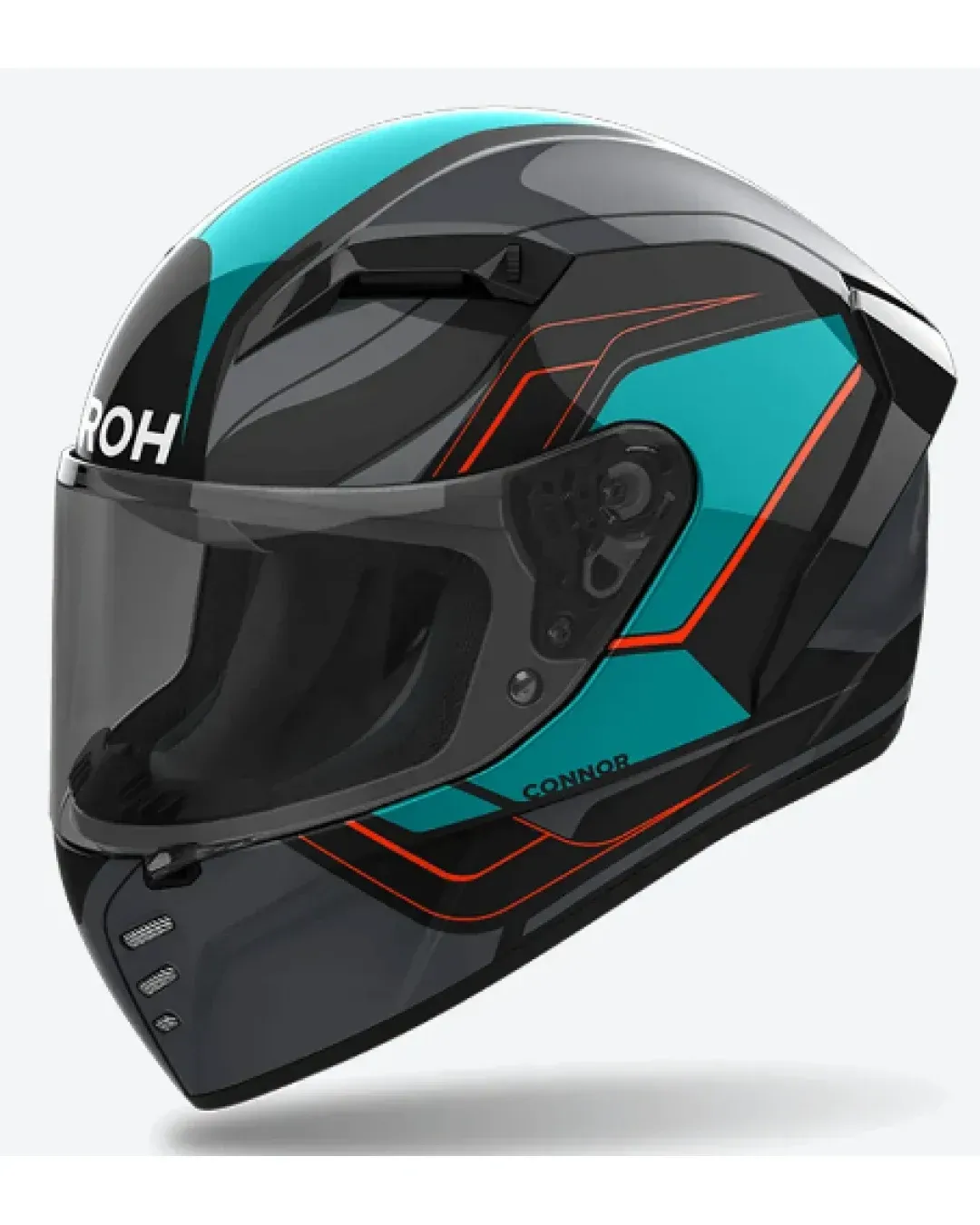 Каска AIROH CONNOR DUNK CYAN GLOSS