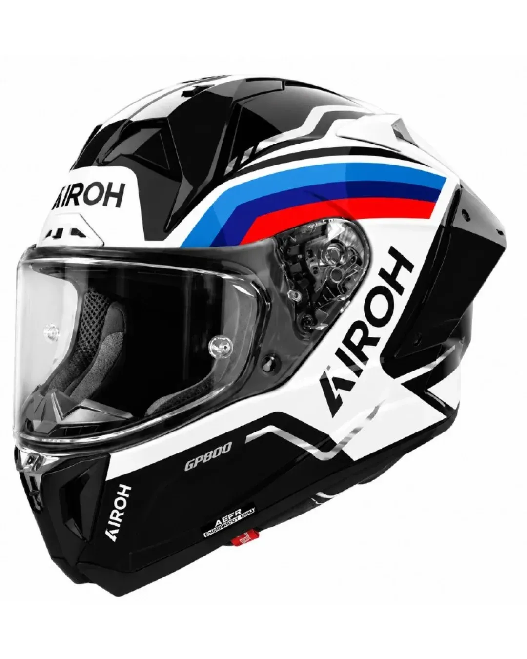 Каска AIROH GP 800 LANE BLACK GLOSS