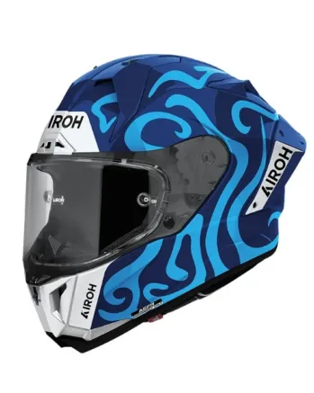 Каска AIROH GP 800 SWAIN BLUE GLOSS