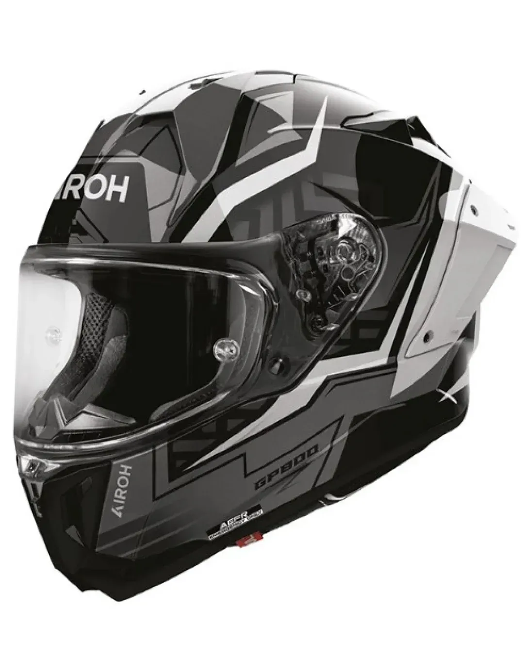 Каска AIROH GP 800 VICTORY SILVER GLOSS