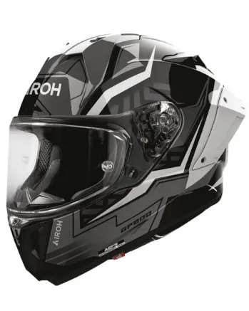 Каска AIROH GP 800 VICTORY SILVER GLOSS