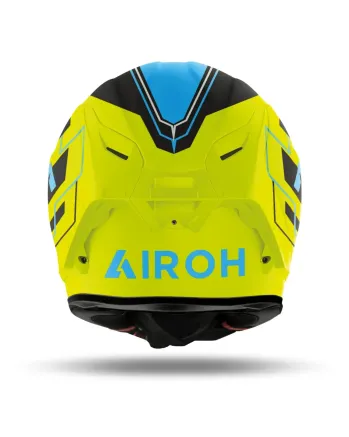 КАСКА AIROH GP550 S CHALLENGE BLUE/YELLOW MATT